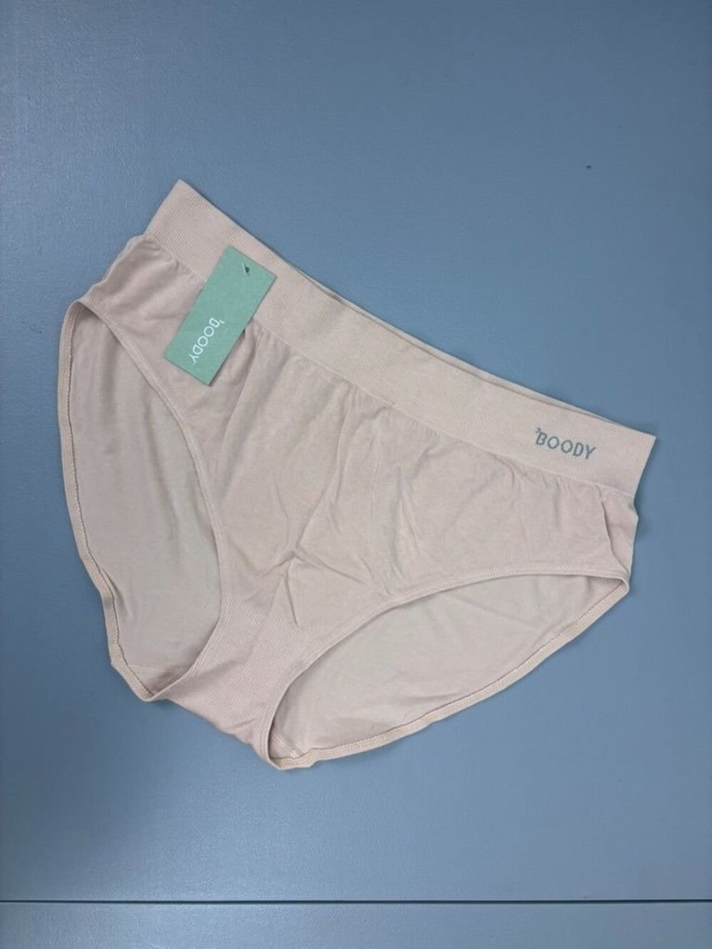 Boody women's XL nude full briefs underwear NWT panty casual stretch